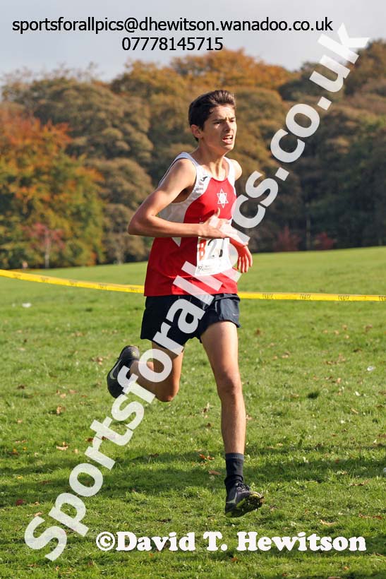 Boys under-15s Northern Cross Country Relays. Photo: David T. Hewitson/Sports for All Pics